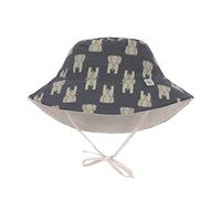 LÄSSIG Baby Kinder Sonnenhut Strandhut Sommerhut Sonnenschutz Kinderhut Babymütze wendbar atmungsaktiv UV-Schutz 80/Sun Protection Bucket Hat Elephant dark grey, 19-36 Monate, Größe: 50/51