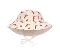 LÄSSIG Baby Kinder Sonnenhut Strandhut Sommerhut Sonnenschutz Kinderhut Babymütze wendbar atmungsaktiv UV-Schutz 80/Sun Protection Bucket Hat Toucan offwhite, 3-6 Monate, Größe: 43/45