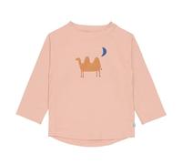 LÄSSIG Baby und Kleinkind Langarm Schwimmshirt Badeshirt Rashguard mit UV-Schutz Camel pink 19-24 Monate