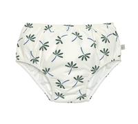 LÄSSIG Baby-und Kleinkind-Schwimmwindel Badewindel Badehose mit Windel mit UV-Schutz Palms nature 7-12 Monate