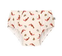 LÄSSIG Baby-und Kleinkind-Schwimmwindel Badewindel Badehose mit Windel mit UV-Schutz Toucan offwhite 7-12 Monate