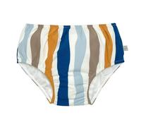 LÄSSIG Baby-und Kleinkind-Schwimmwindel Badewindel Badehose mit Windel mit UV-Schutz Waves blue/nature 7-12 Monate