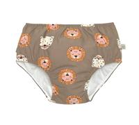 LÄSSIG Baby-und Kleinkind-Schwimmwindel Badewindel Badehose mit Windel mit UV-Schutz Wild Cats choco 19-24 Monate