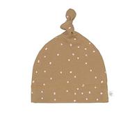 Lässig Beanie-Mütze aus Bio-Baumwolle - Dots Curry - Gr. 50/56 + 0,30€ Cashback auf Deine nächste Bestellung