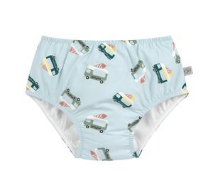 Lässig Bade-Windelhose LSF Swim Diaper - Ice Cream Truck - Illusion Blue - Gr. 74/80