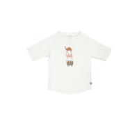 UV Badeshirt Kurzarm Weiß - Kamel, Gr. 86 | Lässig