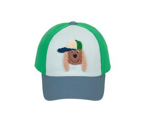 Lässig Basecap Kinder - Hund, Blau 52-56