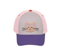 Lässig Basecap Kinder - Katze, Rosa 52-56