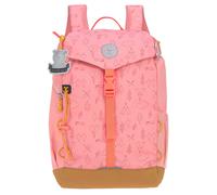 LÄSSIG Kinder Wanderrucksack Kinderrucksack mit Brustgurt gepolsterte Schultergurte wasserabweisend, 14 Liter/Big Outdoor Backpack Adventure Rosa