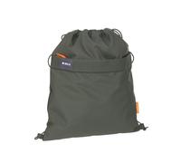 LÄSSIG BOLD Kinder Turnbeutel Sportbeutel mit Rucksackfunktion/School String Bag Bold dark olive