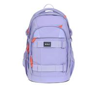 LÄSSIG Schulrucksack mit Reflektoren und höhenverstellbarem Rückenteil/School Backpack Bold Lavender