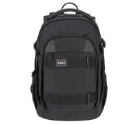 BOLD Lässig Schulrucksack mit Reflektoren und höhenverstellbarem Rückenteil/School Backpack Bold black