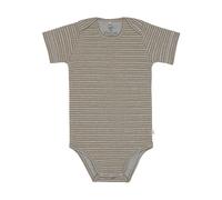 Lässig Cozy Colors Baby Kurzarm-Body aus Bio Baumwolle 86/92 Striped Grey mélange