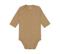 Lässig Cozy Colors Baby Langarm-Body aus Bio Baumwolle 74/80 Dots curry