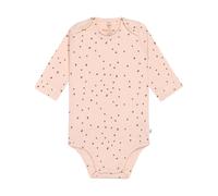 Lässig Cozy Colors Baby Langarm-Body aus Bio Baumwolle 86/92 Dots powder pink