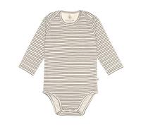 Lässig Cozy Colors Baby Langarm-Body aus Bio Baumwolle 86/92 Striped Grey/Anthracite