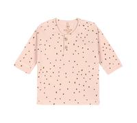 Lässig Cozy Colors Baby Langarm-Shirt aus Bio Baumwolle 74/80 Dots powder pink