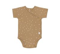 Lässig Cozy Colors Baby-Wickelbody Kurzarm aus Bio Baumwolle 50/56 Dots curry