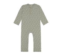 Lässig Cozy Colors Babystrampler ohne Fuß aus Bio Baumwolle / Elasthan 74/80 Speckles Olive