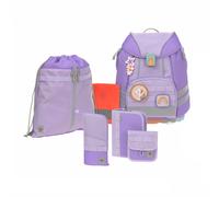 LÄSSIG Flexy Unique Schulranzen-Set 7tlg Violet-Lavender