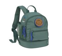 LÄSSIG Kinderrucksack mit Brustgurt Kindergartentasche Kindergartenrucksack 27 cm, 6,5 Liter, 3 Jahre/Mini Backpack Dark Green
