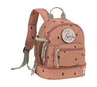 LÄSSIG Kinderrucksack mit Brustgurt Kindergartentasche Kindergartenrucksack 6,5L ab 3 Jahren/Mini Backpack Happy Prints Karamell