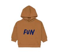Lässig Hoodie "Little Gang Fun" in Hellbraun - Größe 110/116 | Baby Sweatshirts Jacken