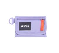 LÄSSIG Kinder Geldbeutel mit Klettverschluss und transparenten Sichtfenster/School Wallet Bold lavender