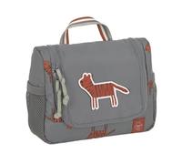 LÄSSIG Kinder Kulturtasche Waschbeutel Waschtasche Kulturbeutel zum Hängen, 20 cm/Mini Washbag Safari Tiger