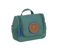 LÄSSIG Kinder Kulturtasche Waschbeutel Waschtasche Kulturbeutel zum Hängen/Mini Washbag Dark Green