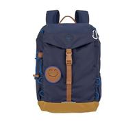 LÄSSIG Kinder Wanderrucksack Kinderrucksack mit Brustgurt gepolsterte Schultergurte wasserabweisend, 14 Liter/Big Outdoor Backpack navy