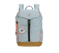 LÄSSIG Kinder Wanderrucksack Kinderrucksack mit Brustgurt gepolsterte Schultergurte wasserabweisend, 14 Liter/Big Outdoor Backpack Nature Hellblau