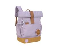 LÄSSIG Kindergartenrucksack Kinderrucksack Rolltop mit Brustgurt wasserabweisend, 11 Liter/Mini Rolltop Backpack lilac