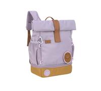 LÄSSIG Kindergartenrucksack Kinderrucksack Rolltop mit Brustgurt wasserabweisend, 11 Liter/Mini Rolltop Backpack lilac