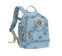 LÄSSIG Kinderrucksack mit Brustgurt Kindergartentasche Kindergartenrucksack 6,5L ab 3 Jahren/Mini Backpack Pattern Party Blue