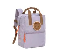 LÄSSIG Kinderrucksack mit Brustgurt Kindergartentasche Kindergartenrucksack 27 cm, 7 Liter, 3 Jahre/Mini Square Backpack lilac