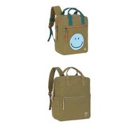 LÄSSIG Kindergartenrucksack mit Brustgurt Kindertasche wasserabweisend/Little One & Me Square Backpack Small
