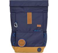 LÄSSIG Kinderrucksack mit Brustgurt Freizeitrucksack wasserabweisend, 12 Liter/Medium Rolltop Backpack navy