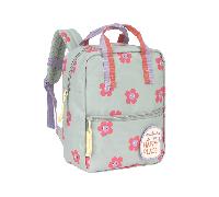 Lässig - Kindergartenrucksack Square - Happy Trails, Blume