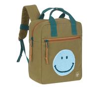 Lässig Kindergartenrucksack Square Little One & Me Smiley olive