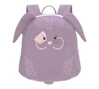LÄSSIG Kleiner Kinderrucksack für Kita Kindertasche Krippenrucksack mit Brustgurt, 20 x 9.5 x 24 cm, 3,5 L/Tiny Backpack Hase