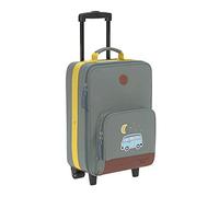 LÄSSIG Kinderkoffer Trolley Reisekoffer mit Teleskopstange und Rollen für Kinder Handgepäck/Trolley Adventure Bus