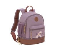 Lässig Kinderrucksack Adventure Mini, Braun, Lila, Textil, 15.5x27x24.5 cm, Füttern, Kindergartenzubehör, Kinderrucksäcke
