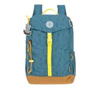 LÄSSIG Kinder Wanderrucksack Kinderrucksack mit Brustgurt gepolsterte Schultergurte wasserabweisend, 14 Liter/Big Outdoor Backpack Adventure Blau