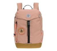 LÄSSIG Kinder Wanderrucksack Kinderrucksack mit Brustgurt gepolsterte Schultergurte wasserabweisend, 14 Liter/Big Outdoor Backpack Nature Braun