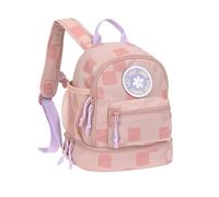 LÄSSIG Kinderrucksack mit Brustgurt Kindergartentasche Kindergartenrucksack 6,5L ab 3 Jahren/Mini Backpack Pattern Party Rose
