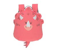 LÄSSIG Kleiner Kinderrucksack für Kita Kindertasche Krippenrucksack mit Brustgurt, 20 x 9.5 x 24 cm, 3,5 L/Tiny Backpack Dino Rose