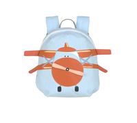 LÄSSIG Kleiner Kinderrucksack für Kita Kindertasche Krippenrucksack mit Brustgurt, 20 x 9.5 x 24 cm, 3,5 L/Tiny Backpack Propeller Plane
