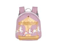 LÄSSIG Kleiner Kinderrucksack für Kita Kindertasche Krippenrucksack mit Brustgurt, 20 x 9.5 x 24 cm, 3,5 L/Tiny Backpack Carousel