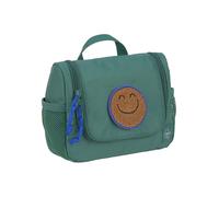 LÄSSIG Kinder Kulturtasche Waschbeutel Waschtasche Kulturbeutel zum Hängen/Mini Washbag Dark Green